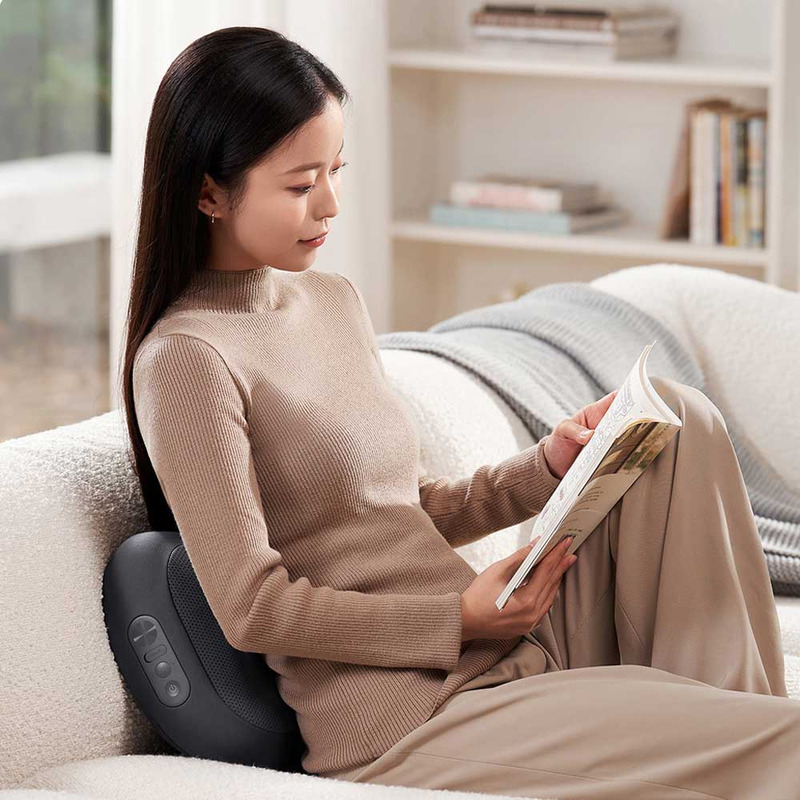 Умная подушка массажер для спины и шеи Xiaomi MiJia Smart Waist Massager (BHR8623CN)  характеристики