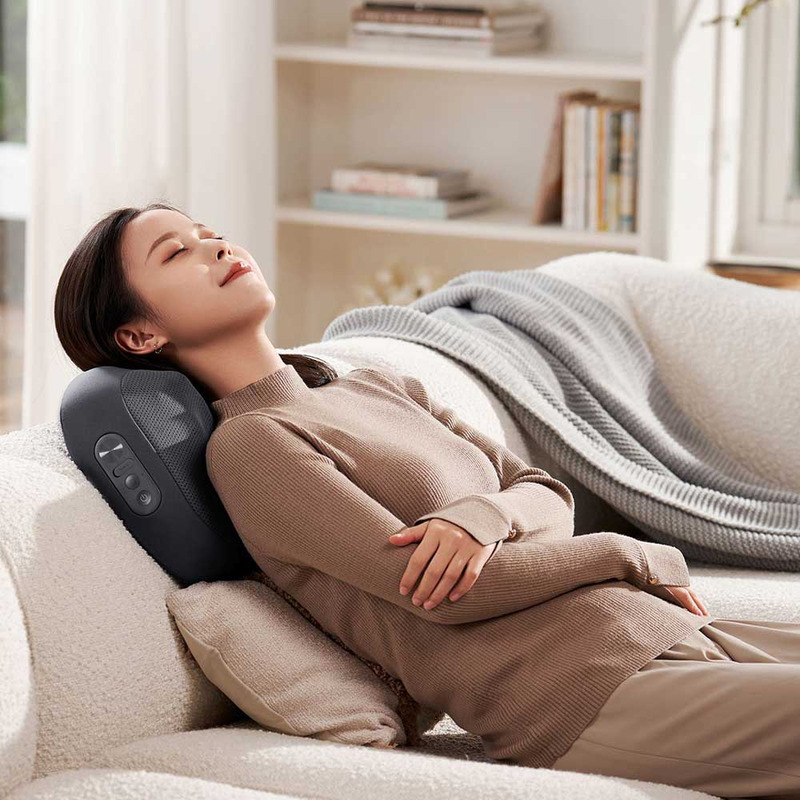 Умная подушка массажер для спины и шеи Xiaomi MiJia Smart Waist Massager (BHR8623CN)  в Украине