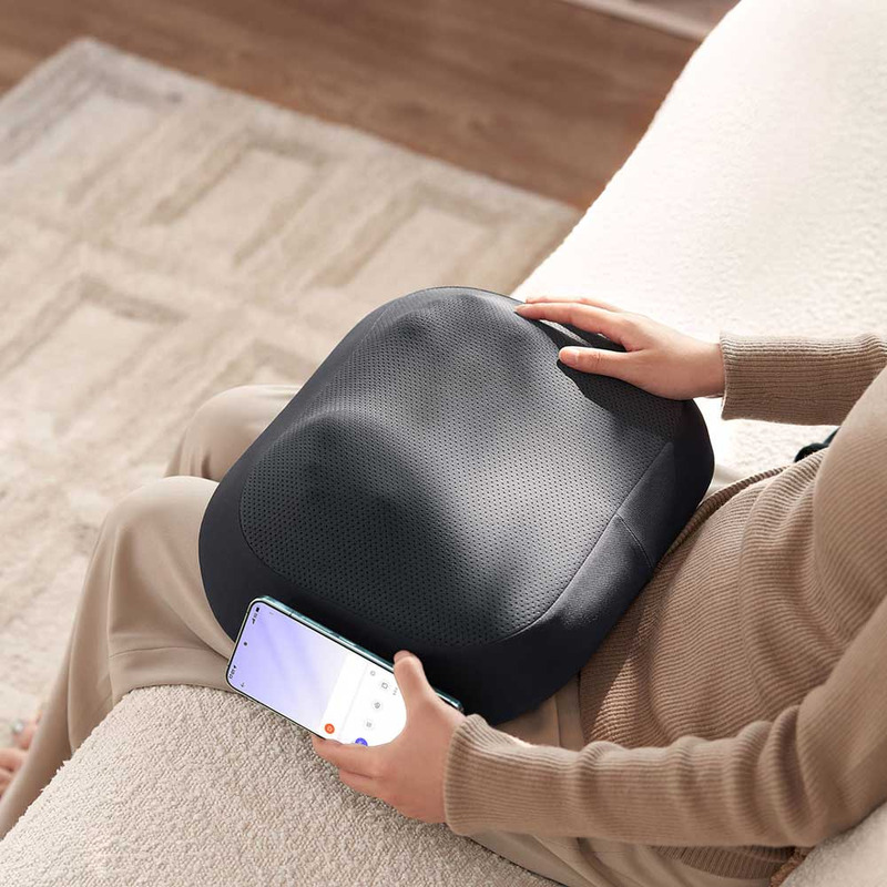 Умная подушка массажер для спины и шеи Xiaomi MiJia Smart Waist Massager (BHR8623CN)  интерент магазин