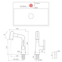 Выдвижной смеситель для раковины Xiaomi MiJia Pull-out Basin Faucet S1 (MJCLSMPLT01DB)  магазин
