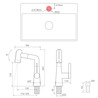 Выдвижной смеситель для раковины Xiaomi MiJia Pull-out Basin Faucet S1 (MJCLSMPLT01DB)  магазин