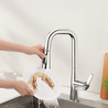 Выдвижной кухонный смеситель Xiaomi MiJia Pull-out Kitchen Faucet S1 (MJCLSCFLT01DB)  в Украине