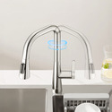 Выдвижной кухонный смеситель Xiaomi MiJia Pull-out Kitchen Faucet S1 (MJCLSCFLT01DB)  фото товара