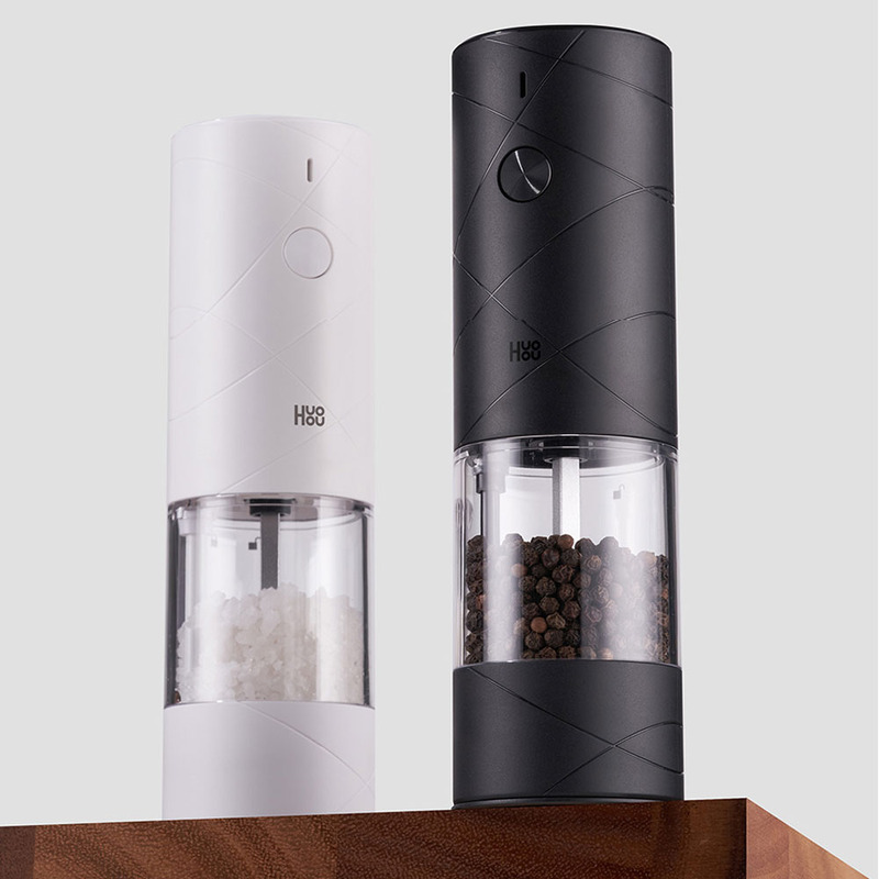 Электрическая мельница для соли и перца (набор) Xiaomi HuoHou Electric Grinder Set (HU0293)  описание