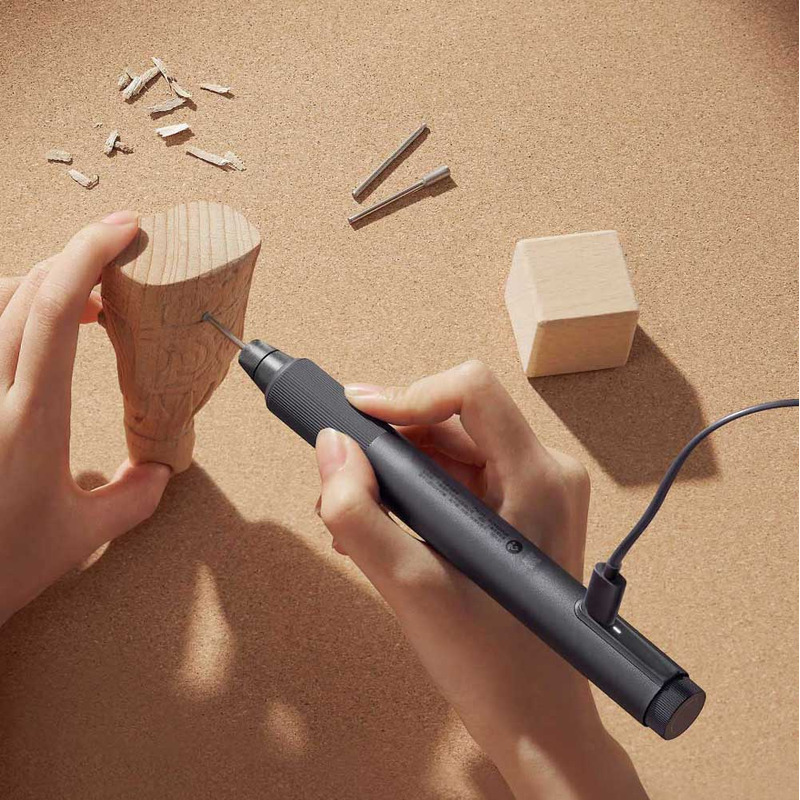 Гравер акумуляторний Xiaomi MiJia Electric Carving Pen 16 насадок (MJDMB001QW)  магазин