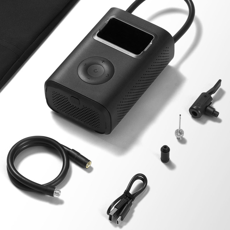 Портативный компрессор Xiaomi MiJia Portable Electric Air Compressor 2 PRO (MJCQB07PQW)  купить с доставкой