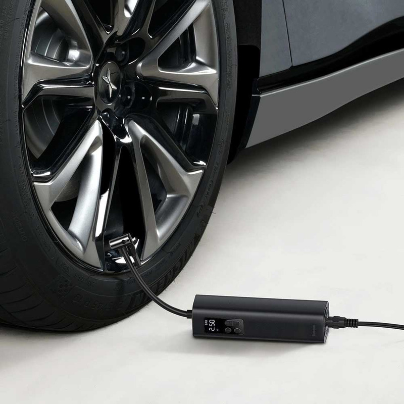 Автомобільний компресор Baseus Super Mini Inflator Pump (CRCQ000001)  в Україні