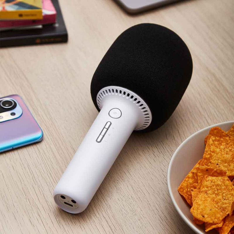 Караоке-микрофон Xiaomi Yhemi Karaoke Microphone 2 (YMMKF005) White  отзывы