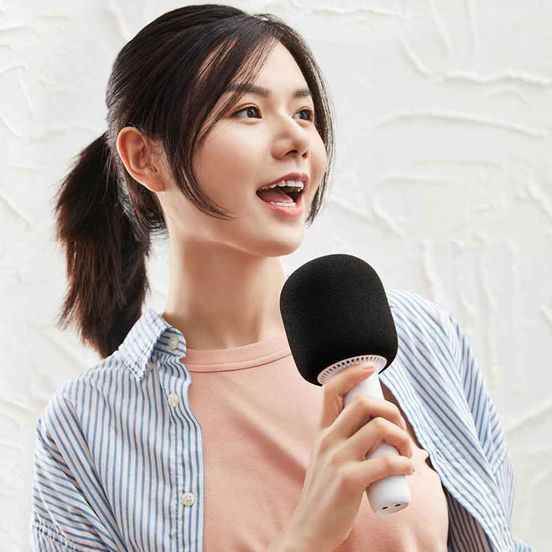 Караоке-микрофон Xiaomi Yhemi Karaoke Microphone 2 (YMMKF005) White  купить