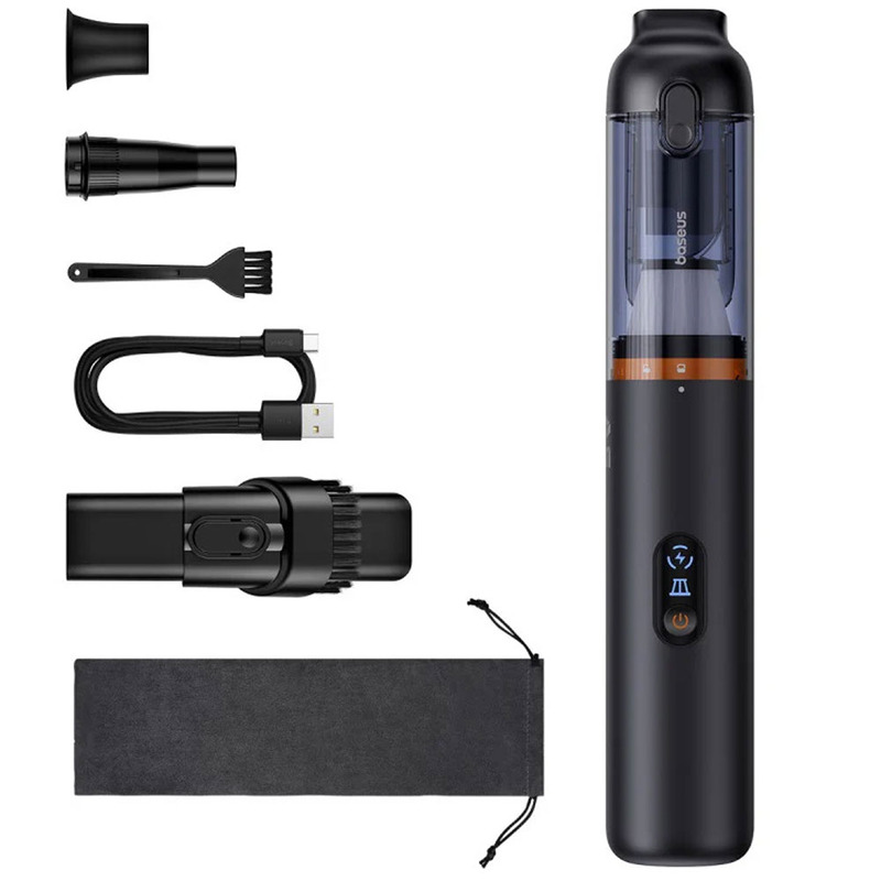 Автомобільний пилосос Baseus A5 Air Car Vacuum Cleaner 12000pa (C30459500111-02)  в Україні