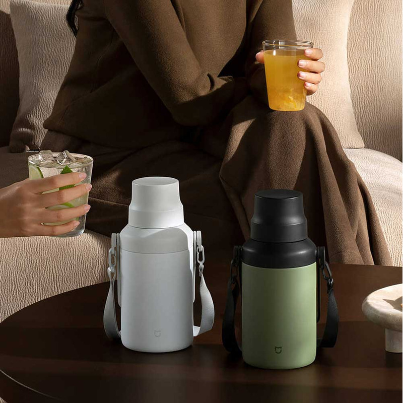 Термос Xiaomi MiJia Big Belly Thermos Cup 1L (MJDDB01PL) White  характеристики