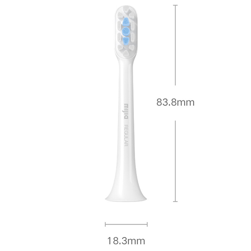 Насадка для зубної електрощітки Xiaomi MiJia T301/T302 Regular (MBS303) 3 шт.  в Україні