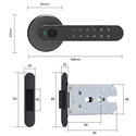 Розумний замок для міжкімнатних дверей Xiaomi Arkfish Smart Lock S5 Pro (Magnetic Version)  опис
