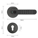 Розумний замок для міжкімнатних дверей Xiaomi Arkfish Smart Lock S5 Pro (Split Version)  опис