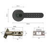 Розумний замок для міжкімнатних дверей Xiaomi Arkfish Smart Lock S5 Pro (Standard Version)  опис