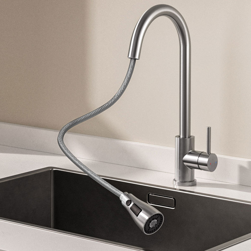 Висувний кухонний змішувач Xiaomi DIIIB Pull-out Kitchen Faucet (DXCF021)  характеристики