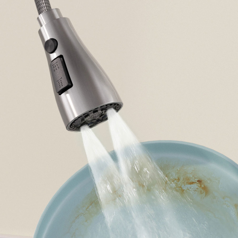 Выдвижной кухонный смеситель Xiaomi DIIIB Pull-out Kitchen Faucet (DXCF021)  в Украине