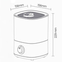 Увлажнитель воздуха Xiaomi Xiaoda Desk Humidifier F100 2.5L (XD-F100-01)
