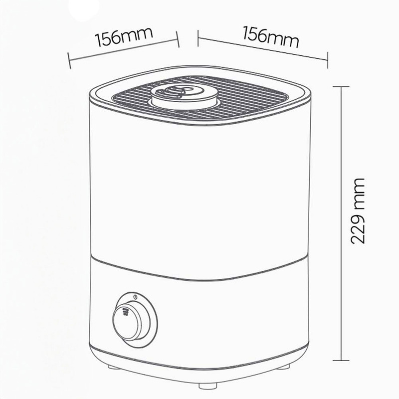 Увлажнитель воздуха Xiaomi Xiaoda Desk Humidifier F100 2.5L (XD-F100-01)