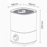 Увлажнитель воздуха Xiaomi Xiaoda Desk Humidifier F100 2.5L (XD-F100-01)