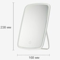 Дзеркало для макіяжу Xiaomi Jordan Judy LED Makeup Mirror (NV026) Pink