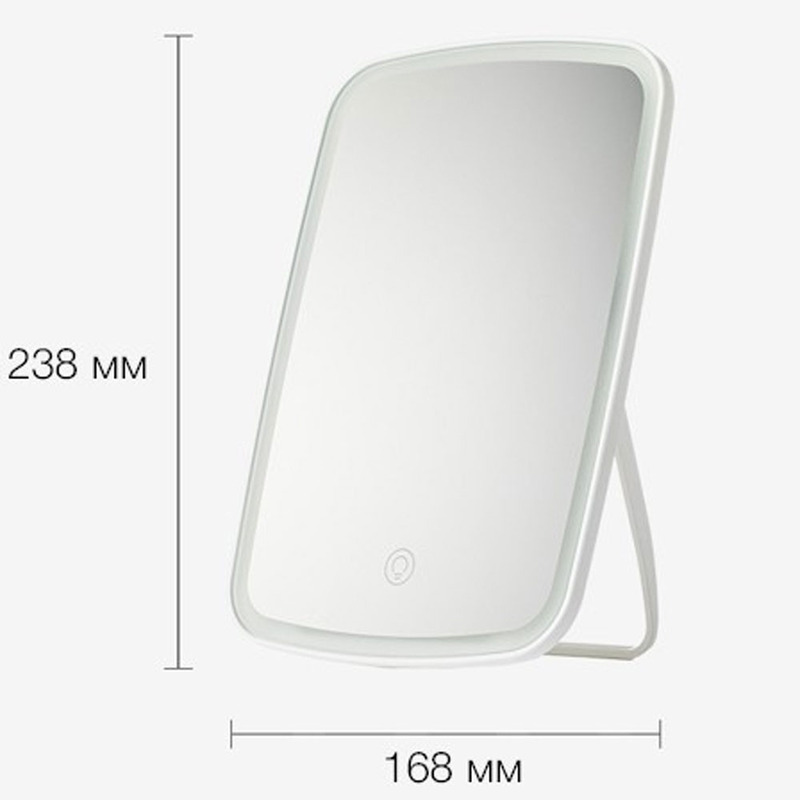Дзеркало для макіяжу Xiaomi Jordan Judy LED Makeup Mirror (NV026) Pink
