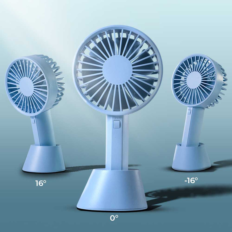 Портативний вентилятор Xiaomi VH Portable Handheld Fan (F03) Blue  фото товару