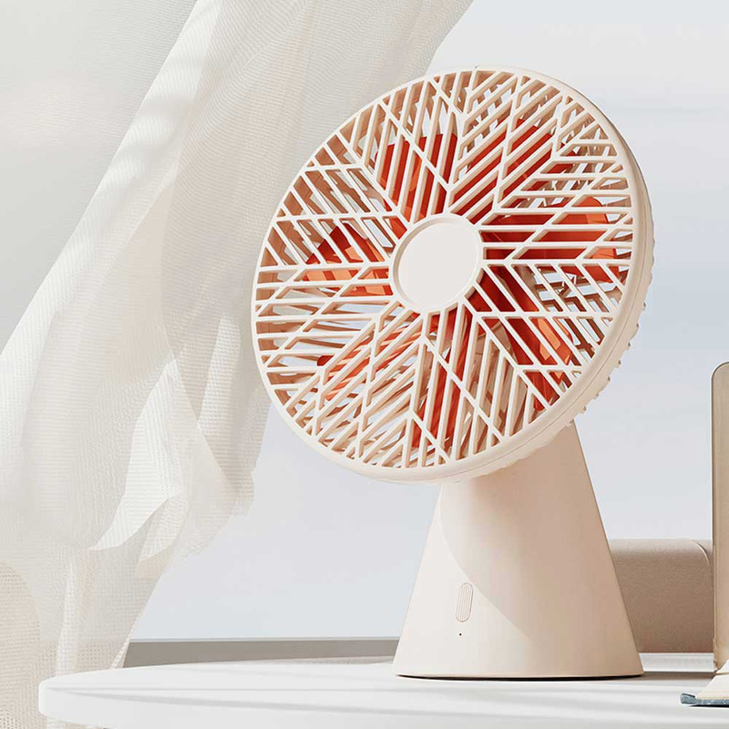 Портативный вентилятор Xiaomi Sothing Forest Desktop Fan (DSHJ-S-1907) Beige  описание