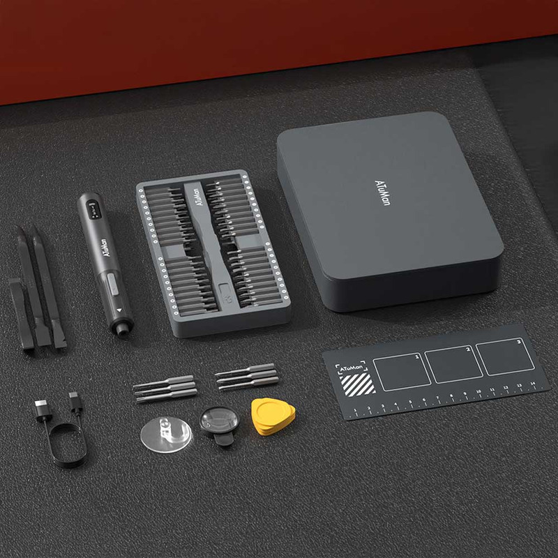 Електровикрутка з набором біт Xiaomi Duka ATuMan Electric Screwdriver Set E3 (95в1)  характеристики