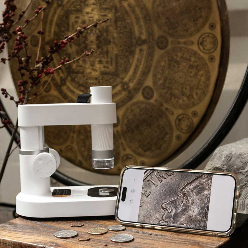 Умный портативный микроскоп Xiaomi BeaverLAB Darwin M1B Digital Microscope (DDL-M1B) Kit