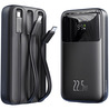 Внешний аккумулятор Baseus Power Bank Comet Series Triple-Cable 20000mAh 22.5W (PPMD2-20) Black