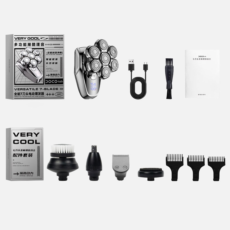 Електробритва Xiaomi DOCO 7D Head Shaver Universal Kit (AH001)  фото товару