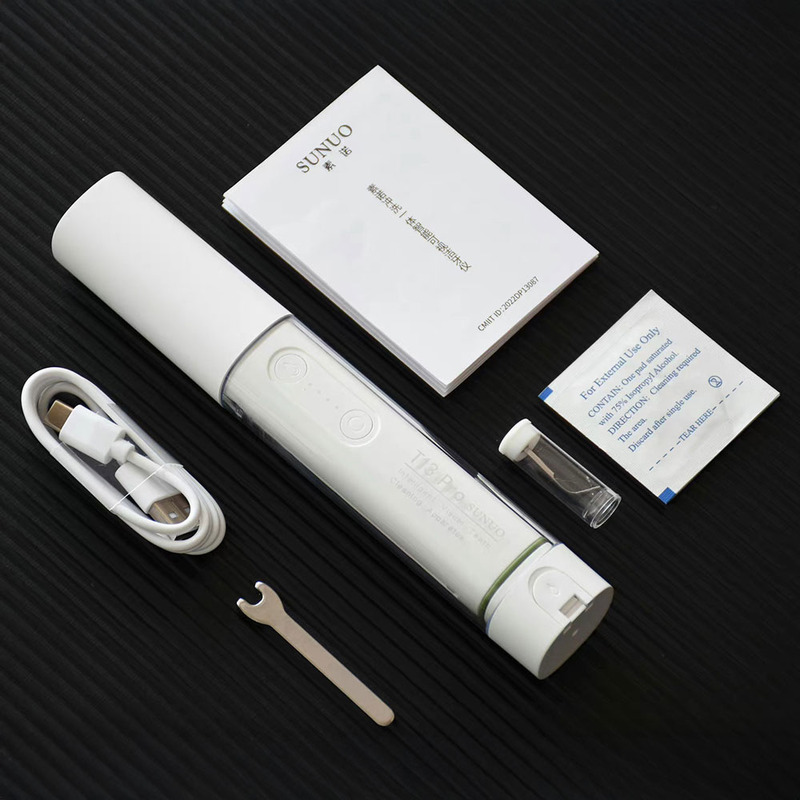 Ультразвуковой скалер для чистки зубов Xiaomi Sunuo T13 Pro Smart Visual Scaler  характеристики