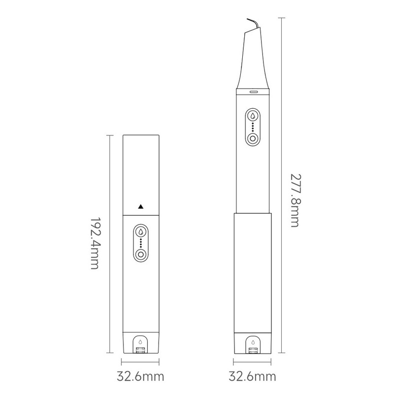 Ультразвуковой скалер для чистки зубов Xiaomi Sunuo T13 Pro Smart Visual Scaler  купить с доставкой