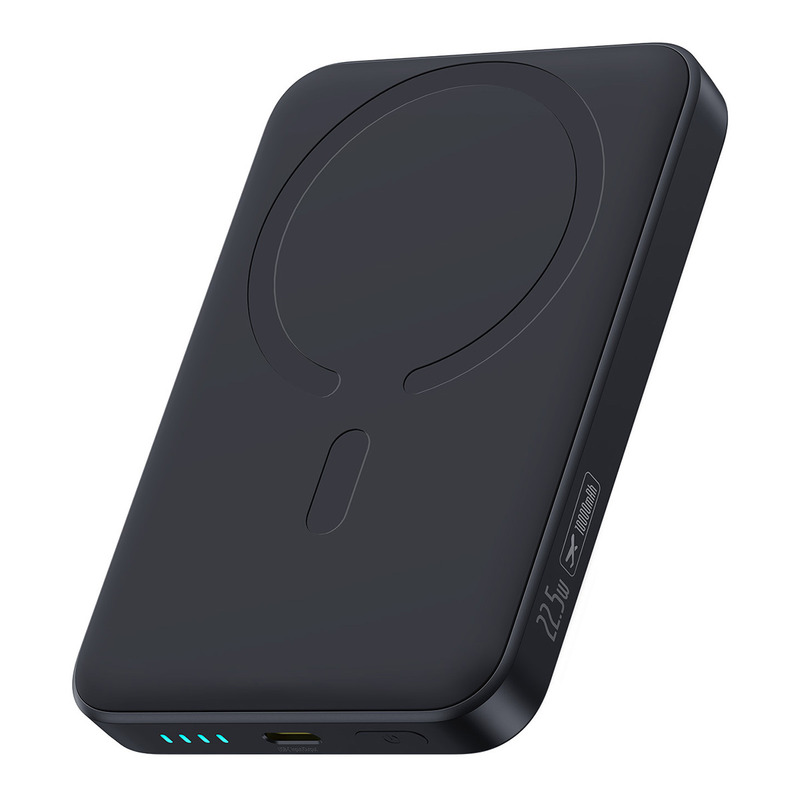 Внешний MagSafe аккумулятор Baseus EnerFill FM11 Ultra-Mini Power Bank 10000mAh 22.5W Black  описание