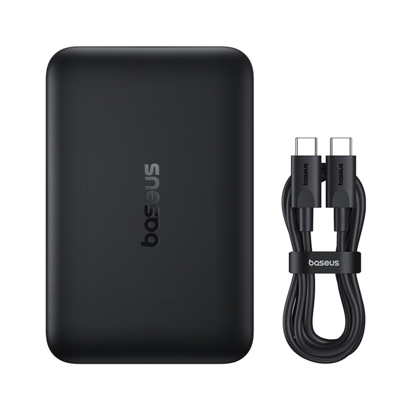 Зовнішній MagSafe акумулятор Baseus EnerFill FM11 Ultra-Mini Power Bank 10000mAh 22.5W Black  фото товару