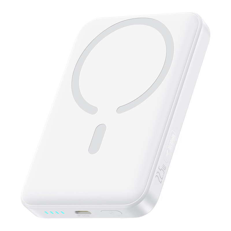 Внешний MagSafe аккумулятор Baseus EnerFill FM11 Ultra-Mini Power Bank 10000mAh 22.5W White  описание