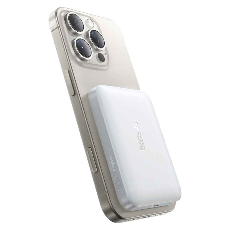 Внешний MagSafe аккумулятор Baseus EnerFill FM11 Ultra-Mini Power Bank 10000mAh 22.5W White  характеристики