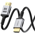 Кабель Xiaomi HAGiBiS HDMI - HDMI 2.1 48Gbps High Speed 8K/60Hz 4K@/240Hz 2K/360Hz (HM06) 1m