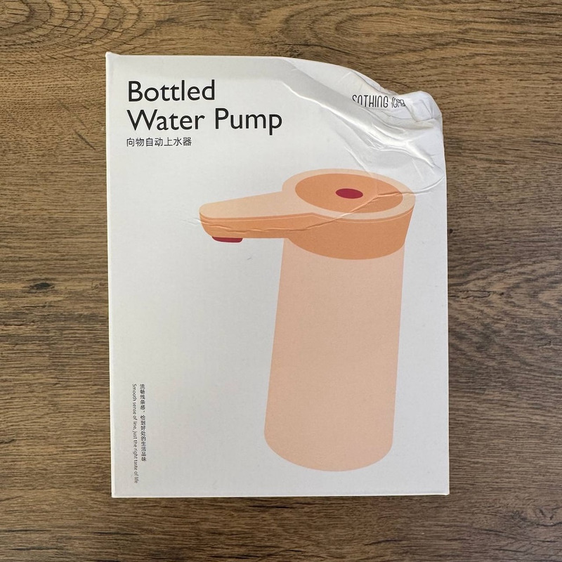 Автоматическая помпа для воды Xiaomi Sothing Bottled Water Pump (DSHJ-S-2004) (Уценка)  описание