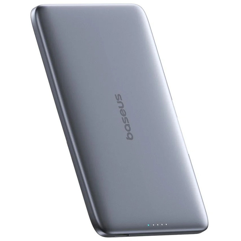 Зовнішній MagSafe акумулятор Baseus PicoGo AM41 Ultra-Slim Magnetic Power Bank 5000mAh 20W Grey