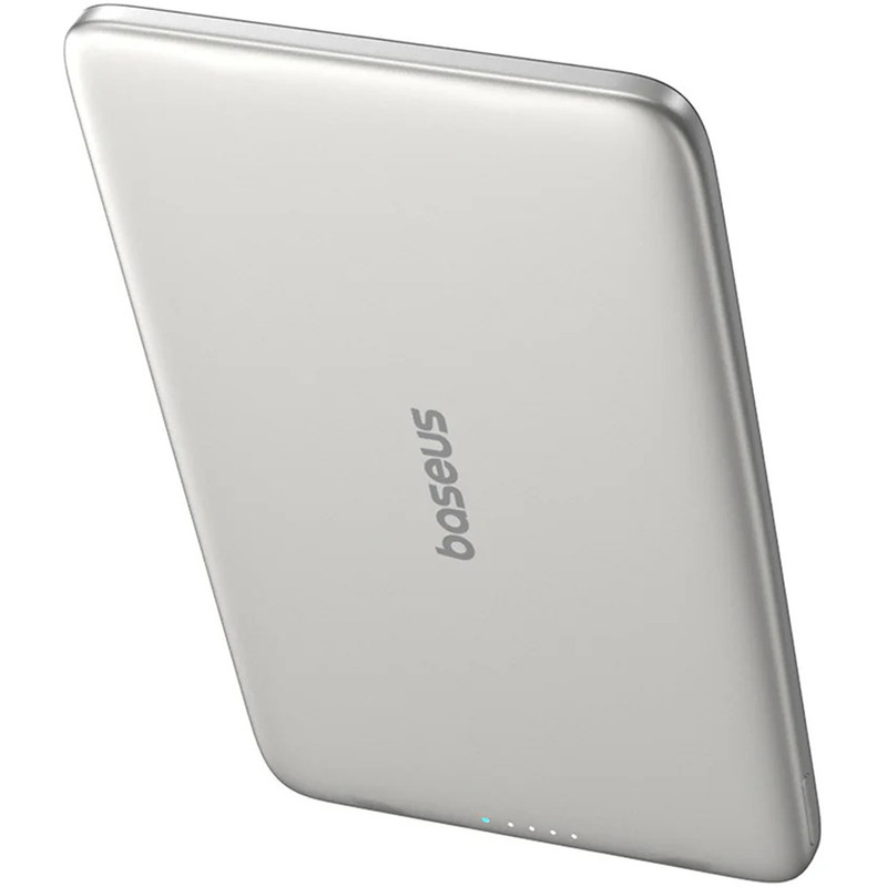 Внешний MagSafe аккумулятор Baseus PicoGo AM41 Ultra-Slim Magnetic Power Bank 5000mAh 20W Titanium  описание
