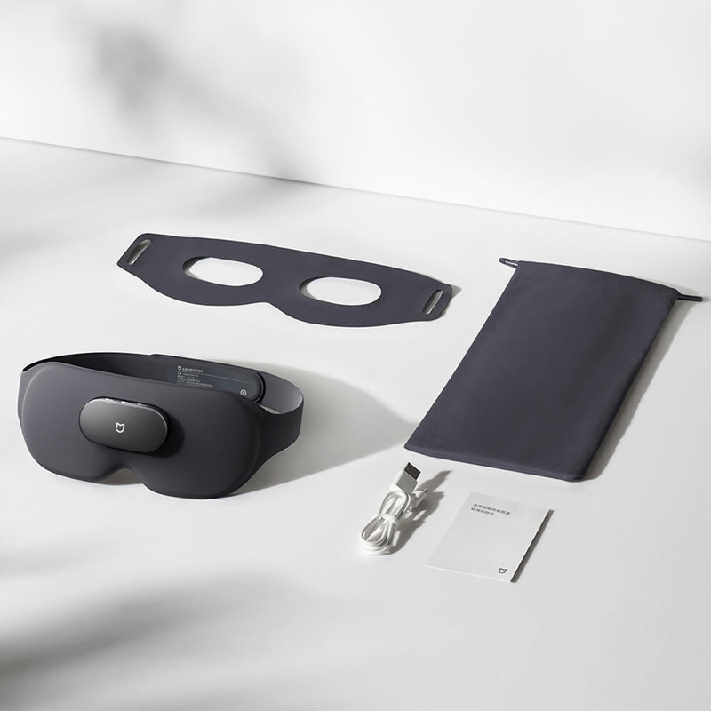 Розумний масажер маска для очей Xiaomi MiJia Smart Massage Eye Mask (MJAMYZYMYY01) Black