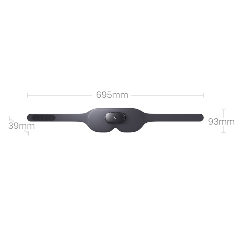 Умный массажер маска для глаз Xiaomi MiJia Smart Massage Eye Mask (MJAMYZYMYY01) Black