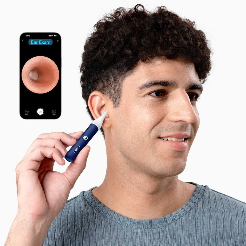 Прибор для удаления ушной серы (отоскоп) Xiaomi Bebird EarSight Plus (D39R) Blue  магазин