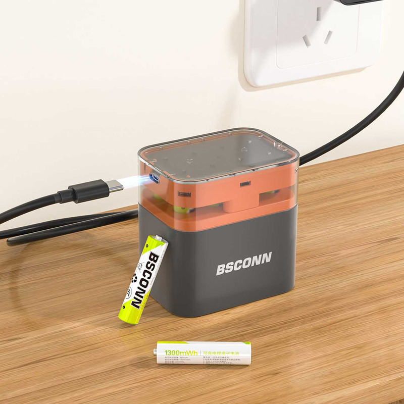 Акумуляторні батареї із зарядним кейсом Xiaomi BSCONN Li-ion AAA 1.5V 780 mAh 8 шт (TF-CD-011CE)
