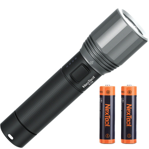 Ліхтар акумуляторний Xiaomi NexTool Flashlight T10 SET (2 батареї) 2000Lm (NE20343A)