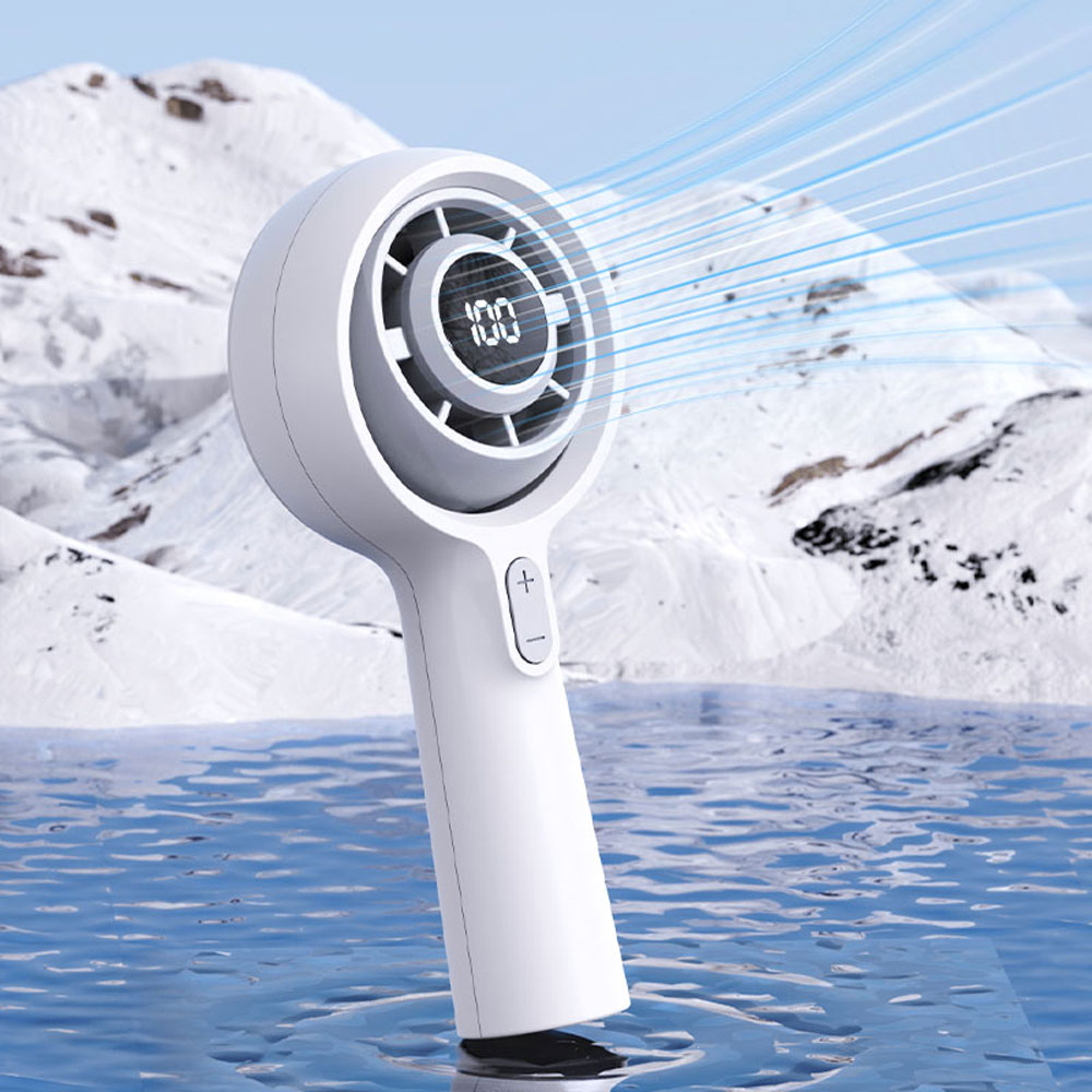 Портативный вентилятор с PowerBank Portable Handheld Fan (GXF06)