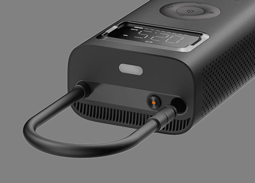 Портативный компрессор Xiaomi MiJia Portable Electric Air Compressor 2 PRO (MJCQB07PQW)
