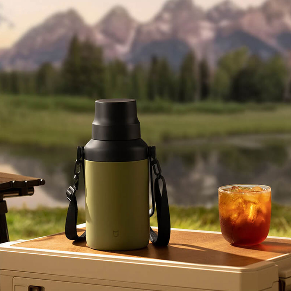 Термос Xiaomi MiJia Big Belly Thermos Cup 1L (MJDDB01PL) White